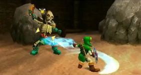 une photo d'Ã©cran de The Legend of Zelda - Ocarina of Time 3D sur Nintendo 3DS